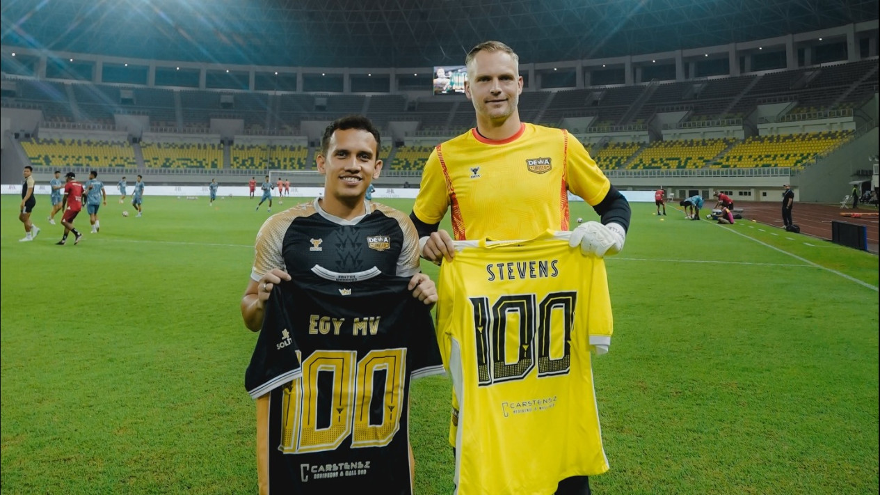 Reaksi Sonny Stevens Usai Jadi Aktor Utama Kemenangan Dewa United dari Persijap
            - galeri foto