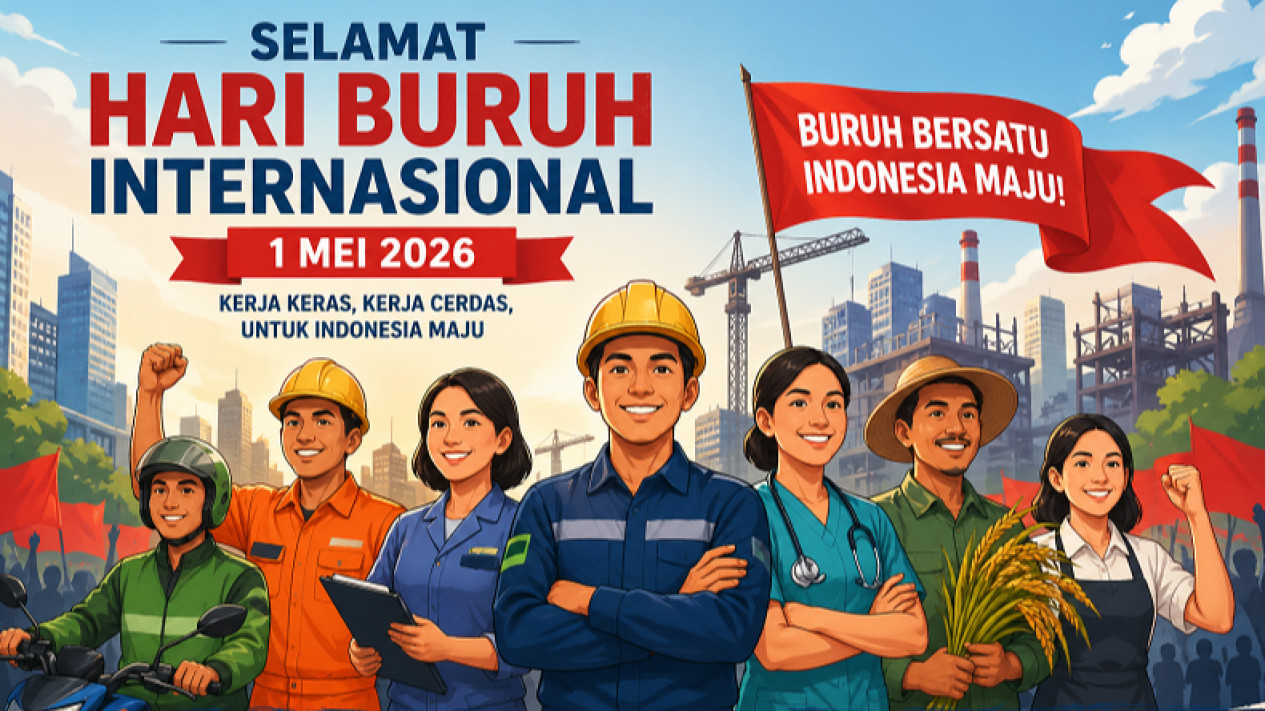 15 Ucapan Selamat Hari Buruh Internasional 2026, Inspirasi Caption Media Sosial
            - galeri foto