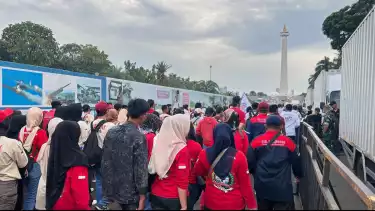 Demo Hari Ini, Ratusan Ribu Buruh Kepung Jakarta Peringati May Day Hindari Titik-titik Zona Kuning Ini