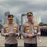 Polisi Tak Segan Tindak Tegas Perusuh-Pembuat Keonaran dalam Aksi May Day Monas dan DPR RI