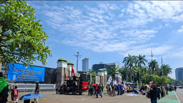 Aksi May Day 2026 di DPR RI Sepi, Massa Tipis dan Lalu Lintas Tetap Lancar