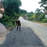 Atasi Penanganan Insfratuktur, Kementerian PUPR Respon Cepat Perbaiki Jalan Simpang Ampar-Balai Bekuak-Laur