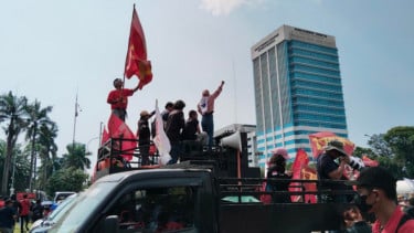 Ketum KASBI Mengaku Sempat Dapat Intimidasi Sebelum Gelar Aksi di DPR RI