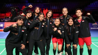 BNI Dorong Regenerasi Bulu Tangkis, Tim Uber Indonesia Tembus Semifinal Usai Tundukkan Denmark