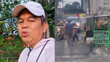 Dedi Mulyadi Geram Palang Pintu Kereta di Ampera Bekasi Masih Manual dan Dijaga Ormas