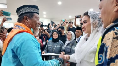 Gubernur Malut Sherly Tjoanda Guyur Rp1,1 Miliar untuk Biaya Hidup 768 Calon Jemaah Haji, Tiap Orang Dapat Rp1,5 Juta