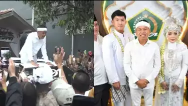 Hadir sebagai Saksi Nikah Pasangan Tuna Rungu, Dedi Mulyadi Malah Jadi Objek Foto Tamu Undangan