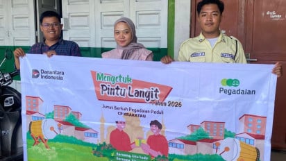 Pegadaian Salurkan Bantuan Program Mengetuk Pintu Langit untuk Masyarakat Medan