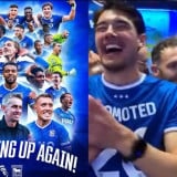 Rayakan Promosi ke Premier League Musim Depan, Ipswich Town  Pajang  Wajah Elkan Baggott di Instagram