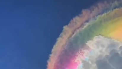 Fenomena Awan Pelangi Terlihat di Langit Jonggol, Begini Penjelasan BRIN