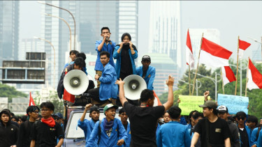 Demo Hari Ini Ratusan Mahasiswa dan Elemen Masyarakat Kepung Jakarta Pusat, Hindari 3 Titik Ini