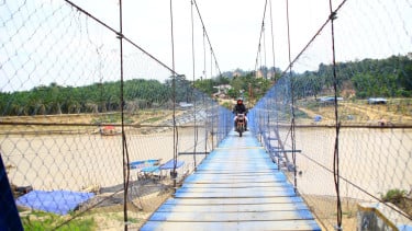 Pulihkan Mobilitas Warga Aceh Tamiang, Jembatan Gantung Lubuk Sidup Nadi Ekonomi Pascabencana