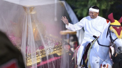 Mengenal Mahkota Binokasih, Pusaka yang Dikirab Dedi Mulyadi di Situs Astana Gede Kawali