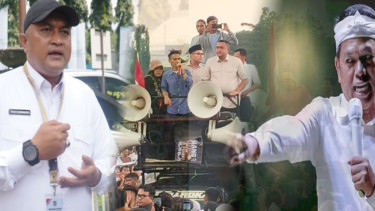 Disaksikan Ribuan Warga, Bupati Bogor Desak Dedi Mulyadi Buka Kembali Tambang Berizin: Tolong Kami