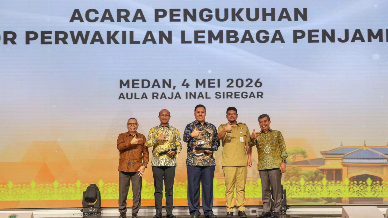 Wakil Ketua Dewan Komisioner LPS Mengukuhkan Kepala Kantor Perwakilan LPS I Sumatera
            - galeri foto