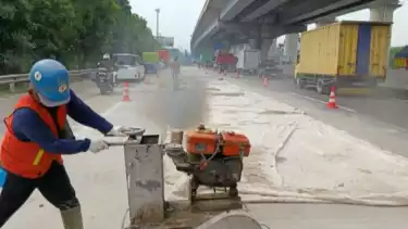 Ada Perbaikan Tol Jakarta-Cikampek Selama Sepekan ke Depan, Ini Titiknya