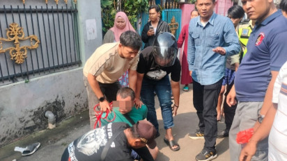 Detik-detik Nenek di Tangsel Ditusuk Tetangga Saat Gendong Cucu, Ternyata Ini Motifnya
