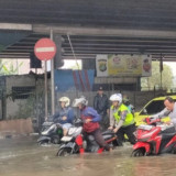 Banjir di Puri Kembangan Jakarta Barat Picu Kemacetan, Rekayasa Lalu Lintas Diberlakukan