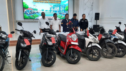 9 Pelaku Curanmor di Pamekasan Ditangkap, Polisi Amankan 10 Motor dan 1 Mobil