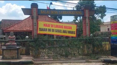 Ahli Waris Segel Kantor Desa di Probolinggo, Ini Pemicunya