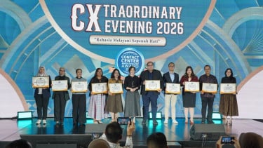 Pegadaian Raih Penghargaan Top CX Brand Award 2026 Berkat Pelayanan Responsif-Solutif