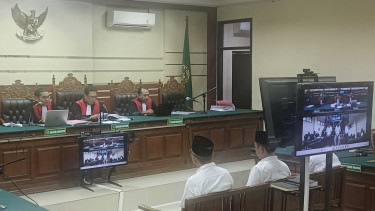 Tiga Terdakwa Suap Jabatan Desa Kediri Jalani Sidang Vonis di Tipikor Surabaya