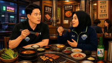 Ditraktir Makanan Korea oleh Pelatih Hillstate, Megawati Hangestri Semringah: Semoga Ini Pertemuan yang Baik