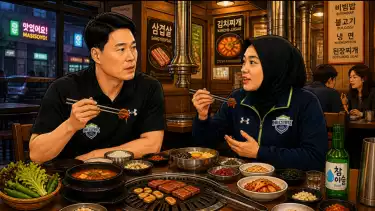 Ditraktir Makanan Korea oleh Pelatih Hillstate, Megawati Hangestri Semringah: Semoga Ini Pertemuan yang Baik