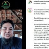 Mualaf Center Indonesia: Berita tentang Pencabutan Sertifikat Syahadat Dokter Richard Lee Tidak Ada Kaitannya dengan MCI