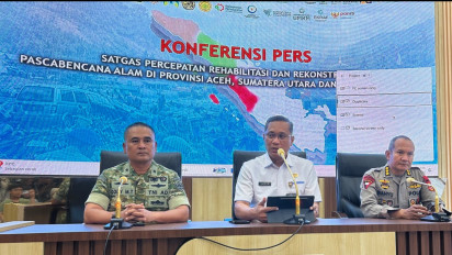 Ekonomi Sumatera Mulai Bangkit Pascabencana, Satgas PRR Sebut Pasar di Sumbar Sudah Pulih 100 Persen