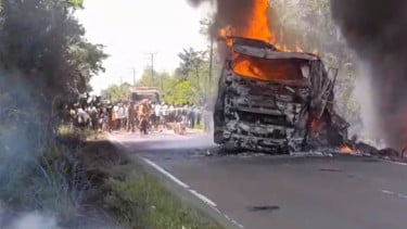 Jumlah Korban Kecelakaan Bus ALS vs Truk Tangki di Muratara: 4 Orang Tewas Terbakar, 1 Luka Ringan
