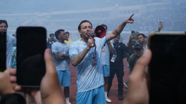 Bobotoh Serbu GBLA Jelang Persib Bandung Hadapi Persija Jakarta, Marc Klok Kirim Pesan Bergelora
