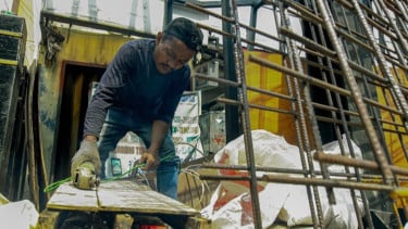 Berita Foto: Progres Pembangunan JPO Terintegrasi Stasiun Bekasi Ditarget Rampung Juni 2026