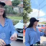 Aksi Oneng di Pinggir Rel Kereta Curi Perhatian, Rieke Diah Pitaloka Harapkan Ada Flyover di Lintasan KA di Purwakarta