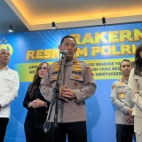 Gelar Rakernis Reskrim Polri Tahun 2026, Kapolri: Hadapi Situasi Global