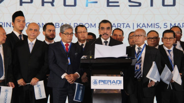 Peradi Profesional Jadwalkan Agenda Pelantikan Pengurus
