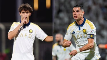 Al Shabab vs Al Nassr 2-4, Joao Felix 'Kesetanan' hingga Ronaldo yang Cetak Rekor 100 Gol di Liga Pro Saudi