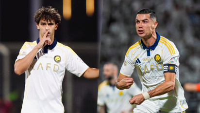 Al Shabab vs Al Nassr 2-4, Joao Felix 'Kesetanan' hingga Ronaldo yang Cetak Rekor 100 Gol di Liga Pro Saudi