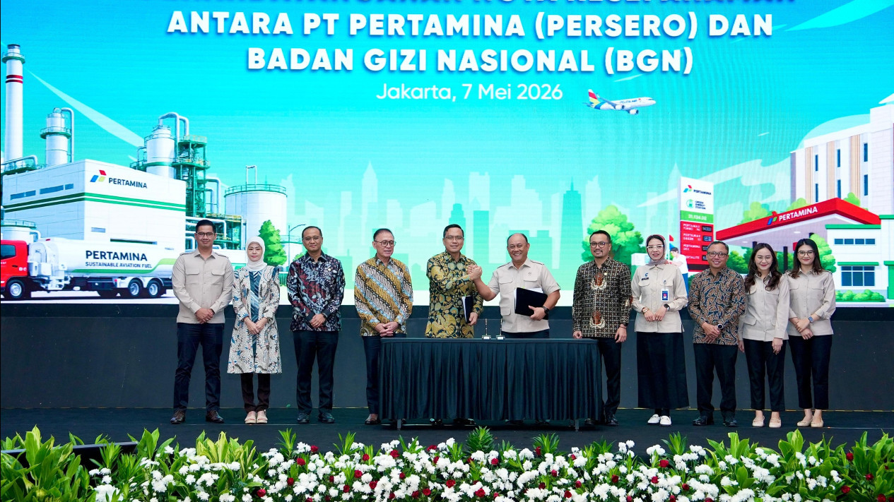 Pertamina dan Badan Gizi Nasional Sinergikan Minyak Jelantah menjadi Energi Rendah Karbon untuk Bahan Bakar Pesawat
            - galeri foto