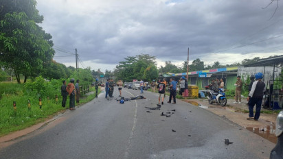 Bawa Mobil Ugal-ugalan WNA Tiongkok Tabrak Prajurit TNI AL hingga Tewas di Tanjungpinang