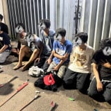 Brimob Polda Metro Amankan 10 Remaja Diduga Hendak Tawuran di Jaktim, Barang Bukti Sajam-Stik Golf Disita