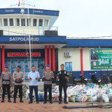 Sat Polairud Polres Karimun Gagalkan Pengiriman 9,5 Ton Timah Ilegal, Dua Tersangka Diamankan