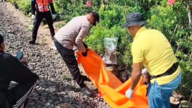 Pria Tanpa Identitas di Probolinggo Tewas Tertabrak Kereta Api