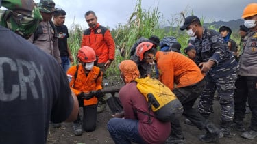 Operasi SAR Hari Kedua, Satu Korban Pendaki Gunung Dukono Ditemukan Meninggal