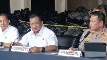 Detik-detik Polisi Gerebek Gudang Motor Ilegal di Jaksel, Polda Metro Sita 1.494 Motor