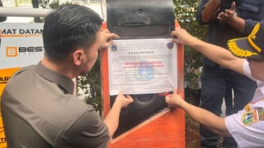Pansus DPRD DKI Segel Parkir Ilegal di Blok M Square demi Amankan Pendapatan Daerah