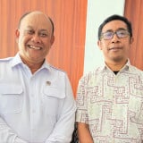 Bertemu Dadan Hindayana, Solihin Pure Bawa Aspirasi Warga 3T soal Dapur MBG