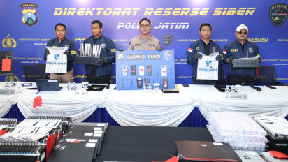 Polda Jatim Ungkap Jaringan OTP Ilegal, Ribuan SIM Card Pakai Identitas Warga Dicatut
