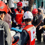 Atap Madrasah Tsanawiyah Sambungmacan Sragen Roboh, 8 Orang Dilarikan ke Rumah Sakit