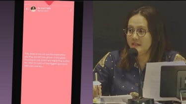 Status WhatsApp Diduga dari Juri LCC 4 Pilar MPR Indri Wahyuni Bocor ke Media Sosial, Isinya di Luar Dugaan